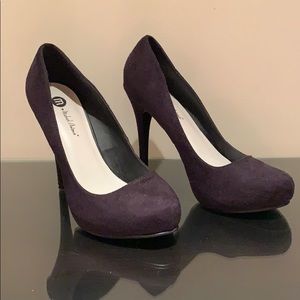 Michael Antonio Love Me Black Suede Pump
